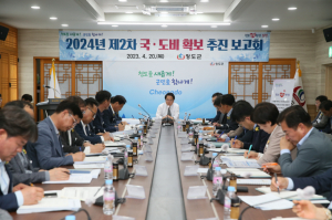 청도군,2024년도 국·도비 확보 제2차 추진 보고회 개최