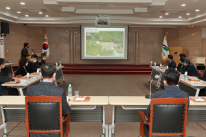대구시 북구, `침산정 벚꽃돌계단 명소화 사업` 실시설계 용역 최종보고회 개최