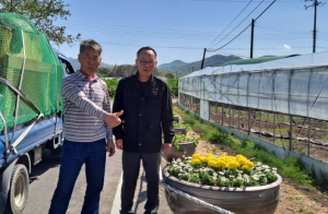 김천시, 주민의 관심으로 쓰레기 적환장이 꽃으로 변신