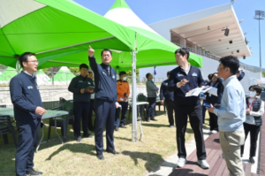청송군민체육대회 안전이‘최우선’