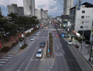 문경시, 가로등 전광판 설치 완료