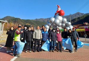 봉화군, 2024-2025 한겨울 분천 산타축제 관광객 맞이 준비 완료