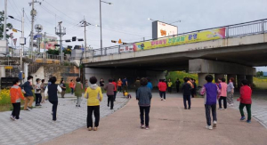 김천시 보건소, 파워워킹 건강 교실 운영