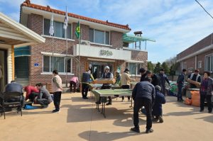 군위나루봉사단, 군위읍 동부1리 재능기부 봉사활동 펼쳐