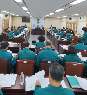 경북도의회 교육위원회, 산불 피해 현황 및 지원 대책 점검
