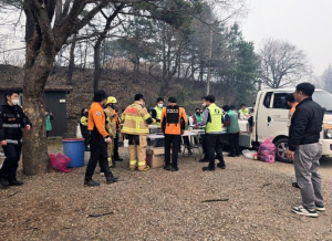 안동시 산불피해 속 빛난 시민들