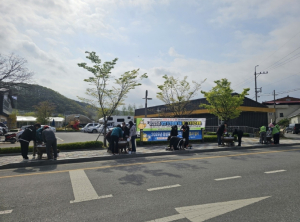 성주군, 컬러풀 용암면 연도변 꽃길조성