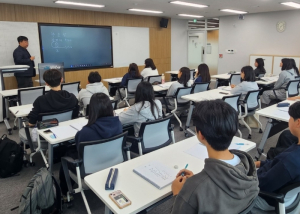 영덕 중학생 주말 면학에 힘쓰다
