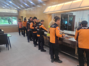 대구공공시설관리공단 신천사업소,함지산 산불 진화 현장에 적극 지원 나서