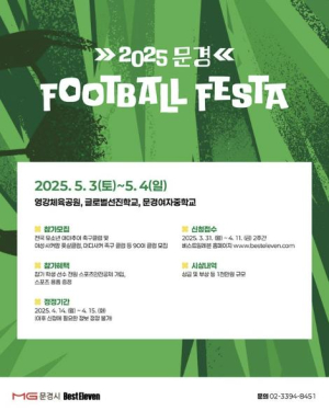 2025 베스트일레븐 문경 풋볼페스타 개막
