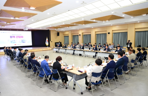 김천시, 2025년 주요 현안 정책간담회 개최