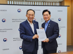 김승수 의원 , 3 년 연속 기재부 방문 국비확보 총력