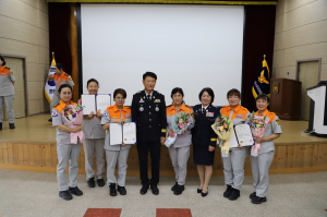 경산소방서, 의용소방대 강의경연대회 장려상 수상