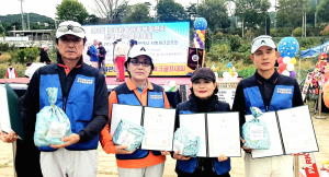 영진전문대, 제1회 문체부장관기 전국 파크골프대회 우승