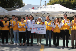 화성산업(주) 화성자원봉사단,  행복한 밥상 무료 급식 봉사활동 펼쳐