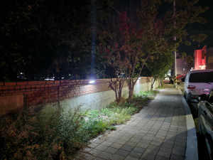 고령경찰서, 골목길 밝히는 솔라안심등 설치