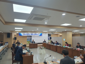 경북도의회 문화환경위원회, 경상북도체육회 행정사무감사 실시