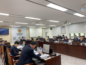 경북도의회 문화환경위원회, 문화관광체육국 행정사무감사 실시