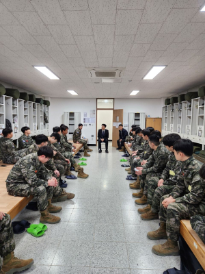 임종배 대구경북지방병무청장,   포항예비군훈련장 방문 예비군 격려 및 소통