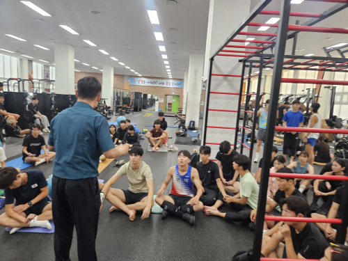 경산경찰서, 운동부 학생 대상 사이버도박·학교폭력 예방교육
