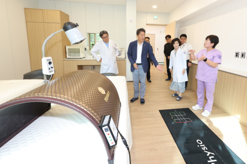 안병윤 예천군수, 개소 앞둔 공공산후조리원 현장 점검… “안심 돌봄 기반 구축 만전”