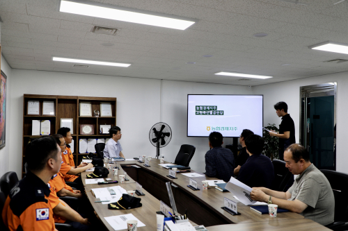 고령소방서, 축산물공판장 화재·화학사고 대비 ‘현장 안전점검’