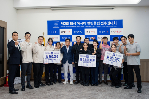 제2회 의성 아시아컬링클럽선수권 성료…아시아 6개국 38개 팀 참가