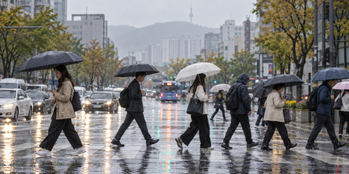 대구·경북 흐리고 곳곳 비…귀경길 우산 챙기세요