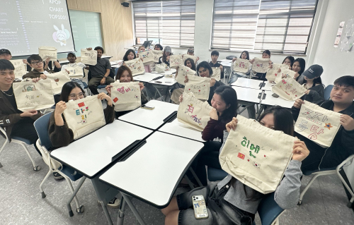 계명문화대, 외국인 어학연수생 대상 한글 체험행사