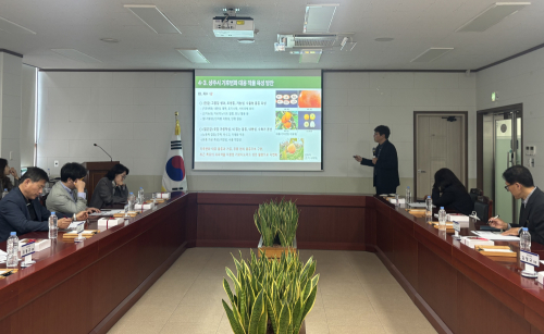 상주시, 기후변화 대비 작물육성 기본계획 최종 점검