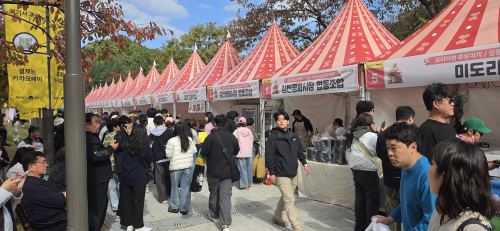 김천 김밥축제, QR결제 ‘먹통’에 김밥 구매 차질…관광객 불만 커져