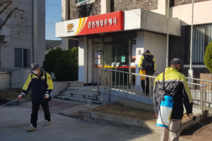 개령면 의용소방대, 촘촘한 방역활동 실시
