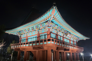 김천시, 남산루와 자운정 경관조명 설치