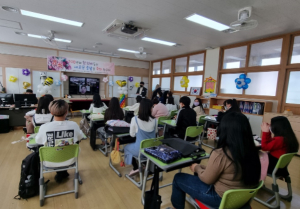 청송교육지원청 진보초, 희망과 감동의 안전한 졸업식