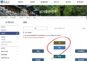 경주시, 홈페이지 행정조직도 맨 윗 칸에 ‘시민’신설