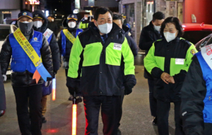 주낙영 경주시장, 야간순찰 나서 ‘사회안전망 구축’ 동참