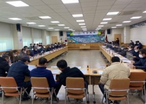 김천시 어모면, 2022년 임인년 새해 첫 이장회의