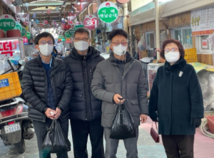 김천시 어모면 추석맞이 전통시장 장보기 행사