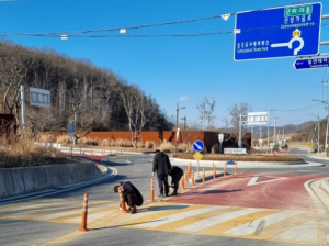 군위군 설명절 대비 도로정비 추진