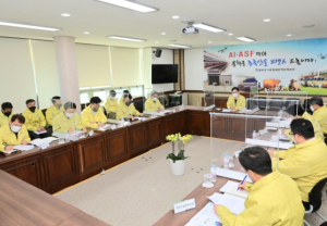 김현수 농림축산식품부 장관, 봉화군 가축방역 상황 점검