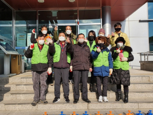 김천시 자산동 코로나19 일제방역으로 총력대응
