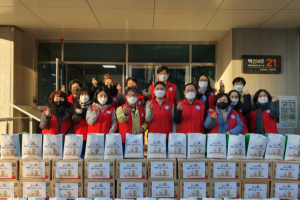 율곡동, 따뜻한 마음 담은 떡국으로 설 맞으세요
