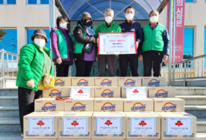 청송군, 파천면새마을회 취약계층 위해 라면 기부