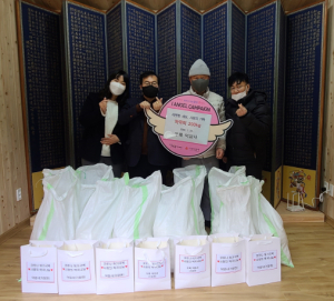 우록 덕암사, 달성군 가창면에 따뜻한 ‘사랑의 떡국떡’전달