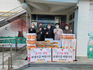 나기보 경북도의원, 설 맞아 김천시 중증장애인자립지원센터 방문