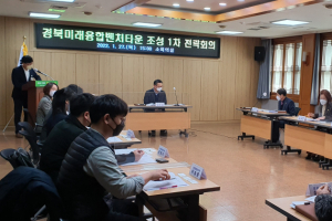 경산시, 경북미래융합벤처타운(가칭) 조성을 위한 1차 전략회의 개최