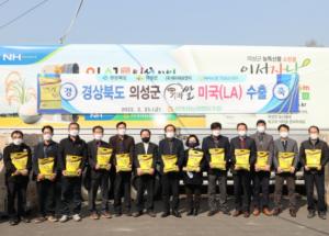 의성眞, 가바쌀 미국 수출 순항