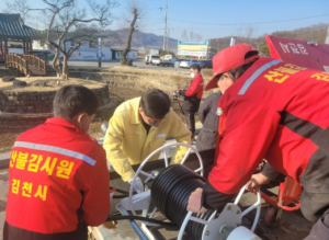 김천시 개령면! 산불예방 교육 및 기계화 진화 훈련 실시