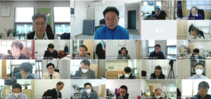 이철우 도지사, 재택근무 중 비대면 간부회의 열어