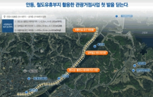 안동, 철도유휴부지 활용한 관광거점사업 첫 발 내딛어